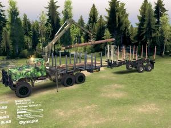 КрАЗ-255версия 31.03.17 для SpinTires (v03.03.16)