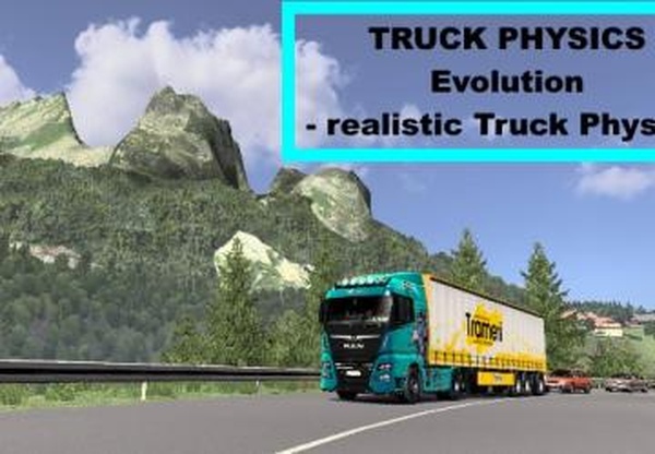 Truck Physics Evolutionверсия 0.1 для Euro Truck Simulator 2 (v1.40.x, 1.41.x)