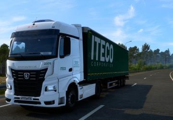 Мини пак скинов «ITECO Corporation» для Камаз 54901/К5v1.0 для Euro Truck Simulator 2 (v1.40.x, - 1.42.x)