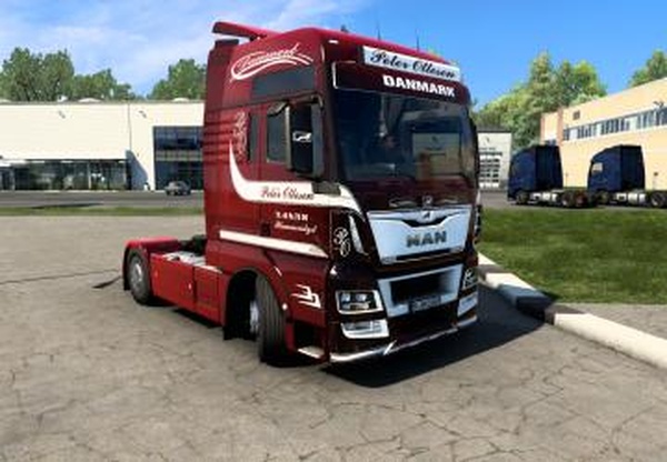 Скин Peter Ottesenверсия 1.0 для Euro Truck Simulator 2 (v1.41.x)