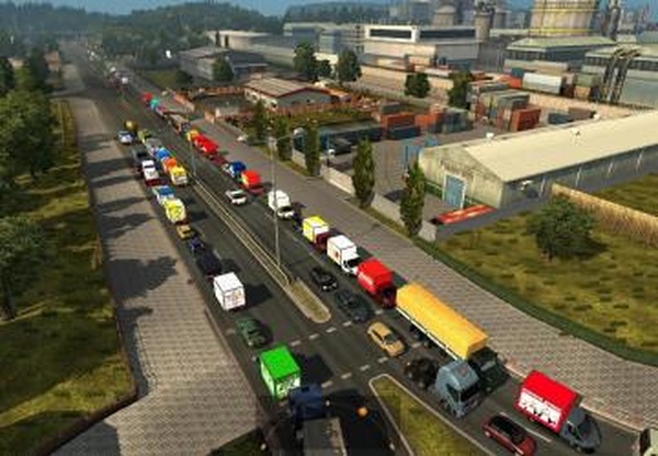 Traffic Modверсия 1.0 для Euro Truck Simulator 2 (v1.41.x)