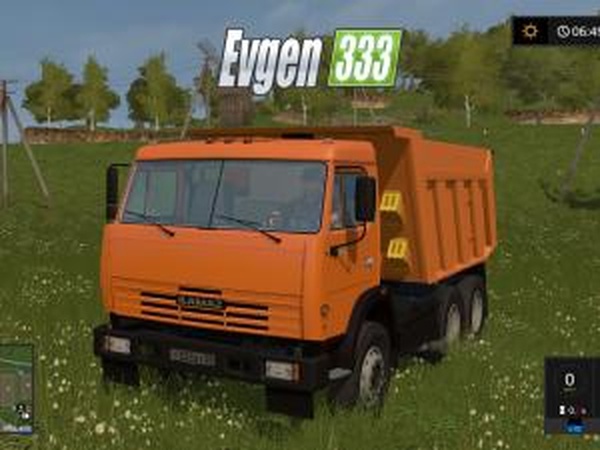 КамАЗ-65115версия 3.2 для Farming Simulator 2017