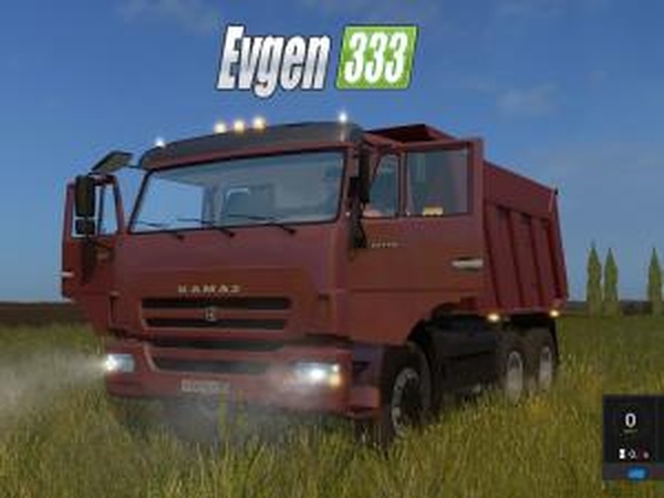 КамАЗ-65115версия 1 для Farming Simulator 2017