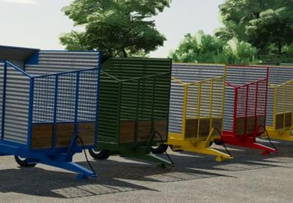 Crooks Single Axle Silage Trailerверсия 1.3.0.0 для Farming Simulator 2022