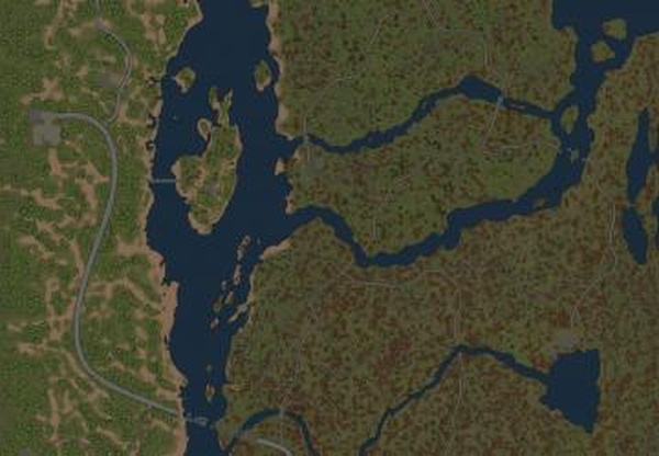 Карта «Cedar Highlands»версия 1.0 для Spintires: MudRunner (v18.10.18)