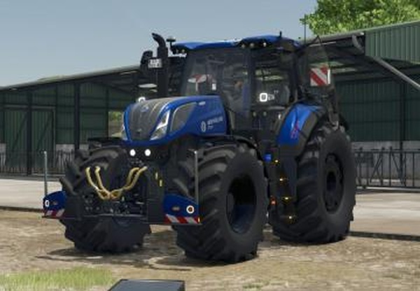 New Holland T7 LWB PLMIверсия 1.0.0.1 для Farming Simulator 2025