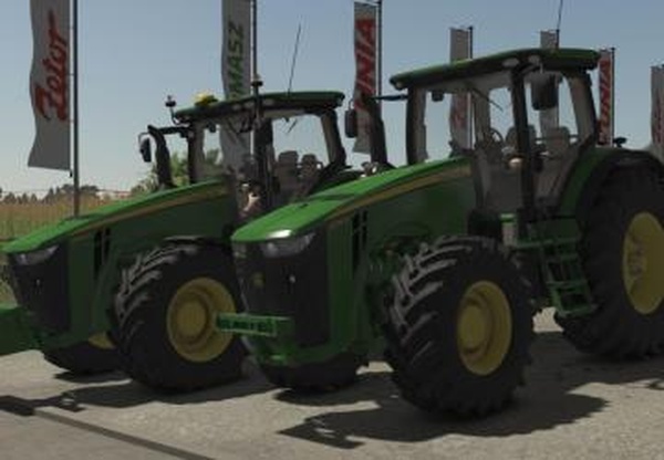 John Deere 8R Series 2011версия 1.0.0.1 для Farming Simulator 2025