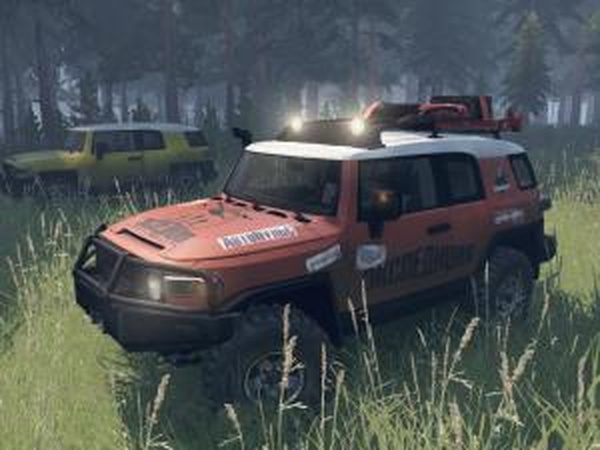 Toyota FJ Cruiser Packверсия 30.03.17 для SpinTires (v03.03.16)
