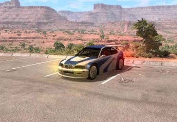 BMW M3 E46 GTRверсия 1.0 для BeamNG.drive (v0.15.x - 0.16.x)