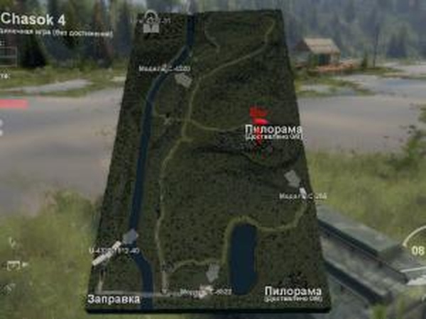 Карта «На часок 4»версия 1.0 для SpinTires (v03.03.16)