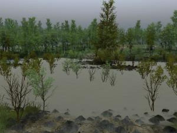 Карта «Послелок Елизаветино»версия 1.0 для SpinTires (v03.03.16)