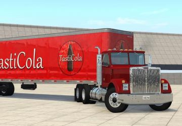 Gavril T-Series with Trailerверсия 1.0.0.0 для BeamNG.drive (v0.15)