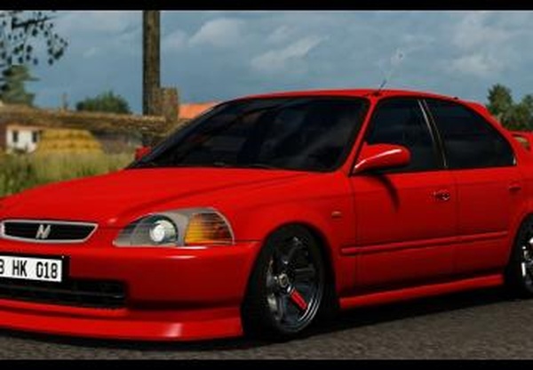 Honda Civic IESверсия 8.1 для Euro Truck Simulator 2 (v1.40.x, 1.41.x)