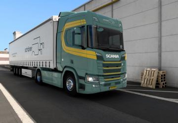 Shärer Transport AG skin pack for Scania R and Krone Profilinerv1.0 для Euro Truck Simulator 2 (v1.40.x, 1.41.x)