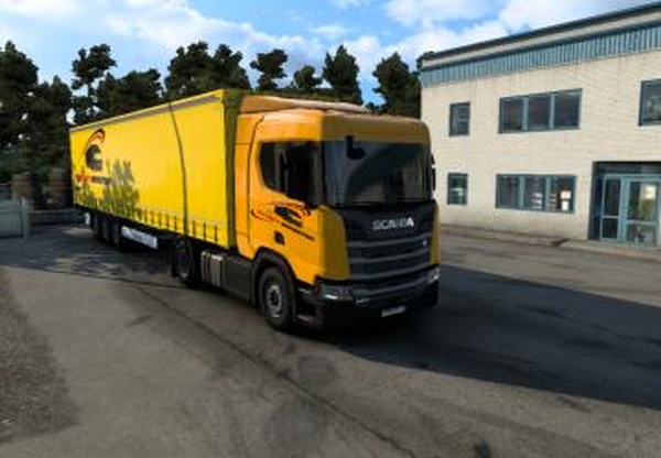 Cкин TK Эксперт Логистикверсия 1.0 для Euro Truck Simulator 2 (v1.40.x, 1.41.x)