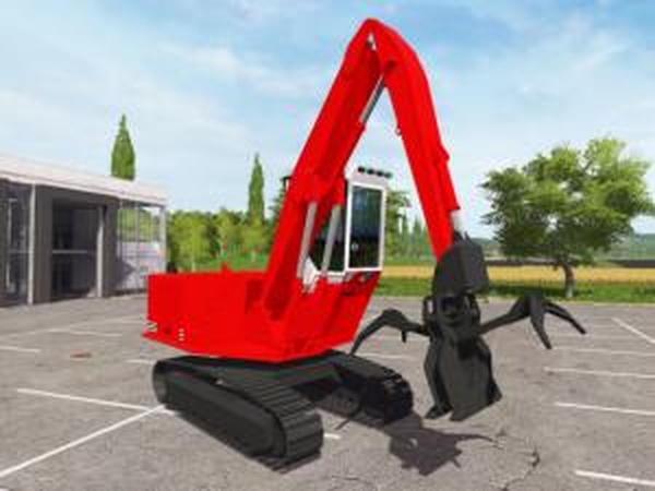 Стреловой погрузчик брёвенверсия 25.12.16 для Farming Simulator 2017 (v1.3.1)