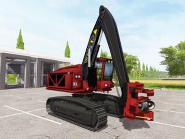 Экскаватор-харвестерверсия 25.12.16 для Farming Simulator 2017 (v1.3.1)