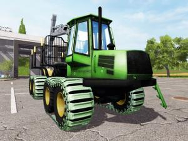 John Deere 1110Dверсия 25.12.16 для Farming Simulator 2017 (v1.3.1)
