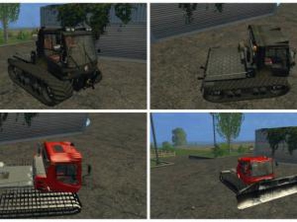 Pistenbully 100версия 25.12.16 для Farming Simulator 2017 (v1.3.1)