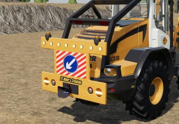 Wheel Loader Warning Signверсия 1.0 для Farming Simulator 2019 (v1.6.0.0)