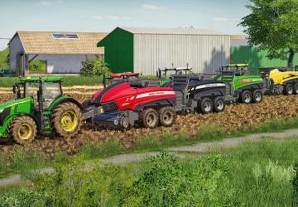Agco High Density Balerверсия 1.1 для Farming Simulator 2019 (v1.6.0.0)