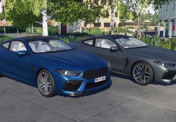 BMW M8 Coupe 2020версия 1.0 для Farming Simulator 2019 (v1.6.0.0)