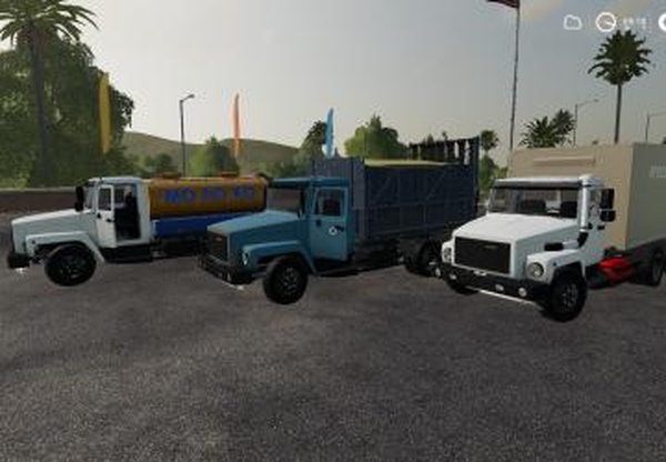 ГАЗ-3307 Модуль Пак - Переделкаверсия 1.0 для Farming Simulator 2019 (v1.6.0.0)