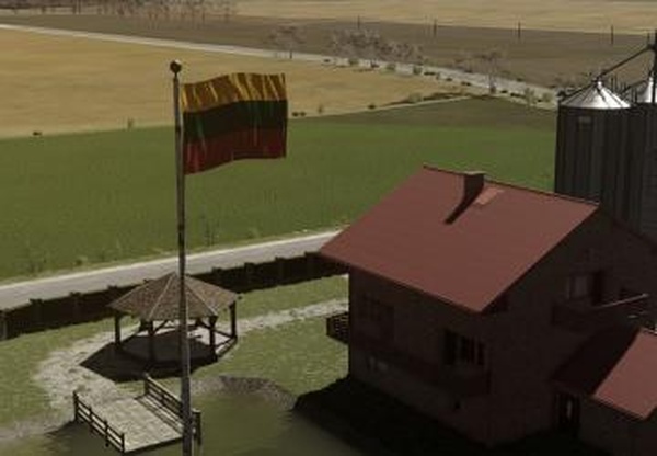 Lithuanian flagверсия 1.0.0.0 для Farming Simulator 2022