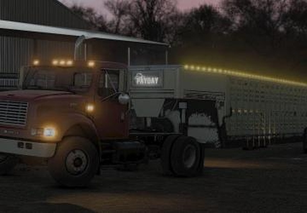 40ft Eby «PUNCH» Ruff Neck Cattle Trailerv1.0.0.0 для Farming Simulator 2025