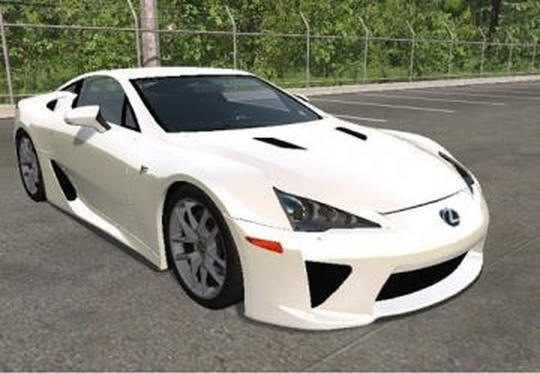 2012 Lexus LFAверсия 1.0 для BeamNG.drive (v0.15.x - 0.16.x)