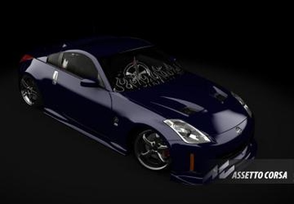 Nissan 350Z HKSверсия v9.9.9.9.9.9 для Assetto Corsa