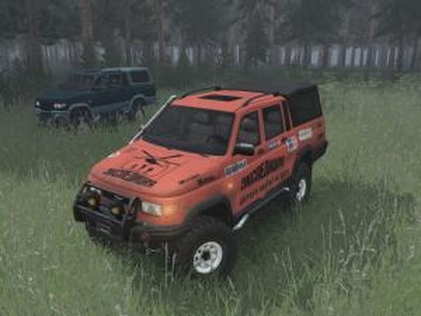 Уаз-23632 Пакверсия 28.03.17 для SpinTires (v03.03.16)