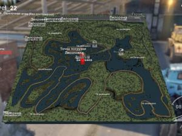 Карта «Level 22»версия 1.0 для SpinTires (v03.03.16)