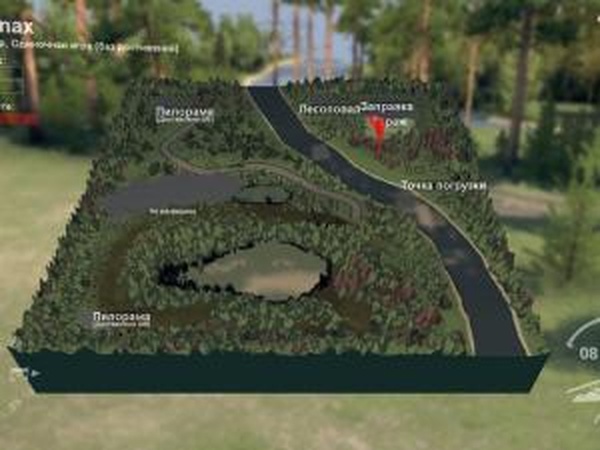 Карта «Снова в деле»версия 1.0 для SpinTires (v03.03.16)