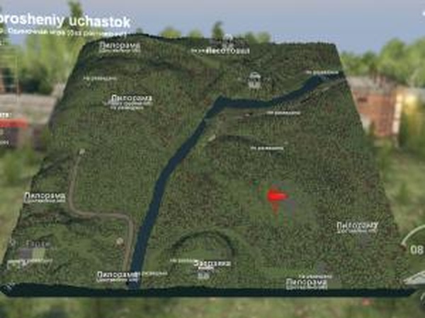 Карта «Заброшенный участок»версия 0.1 для SpinTires (v03.03.16)