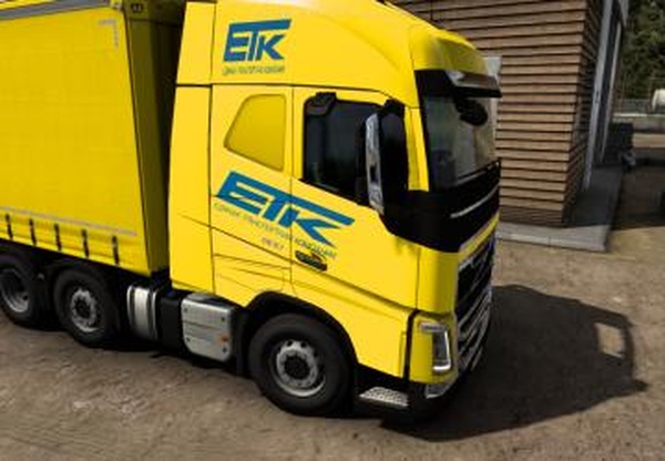 Комбо Скин ЕТК Единая транспортная компанияv1.0 для Euro Truck Simulator 2 (v1.40.x, 1.41.x)