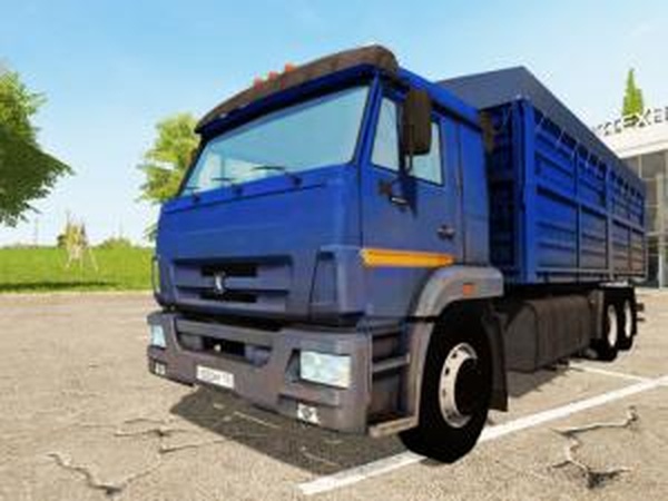 Камаз-65221версия 21.12.16 для Farming Simulator 2017