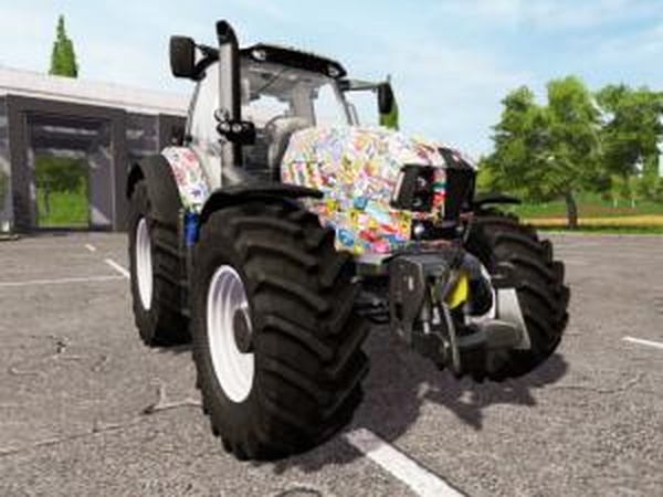 Lamborghini Mach 230 T4i VRT stickerbombv20.12.16 для Farming Simulator 2017 (v1.3.1)
