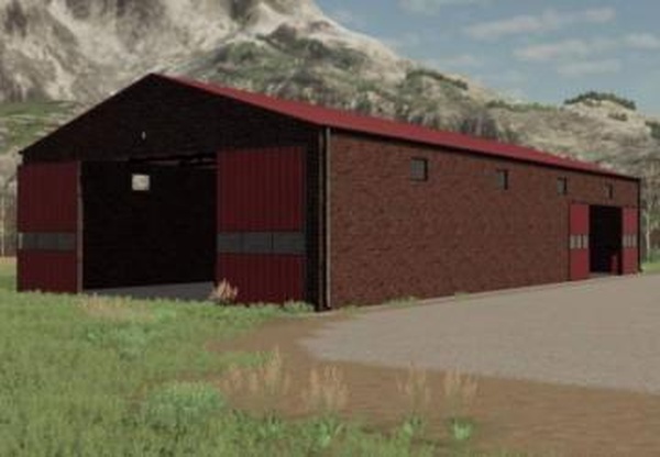 Red Brick Garageверсия 1.0.0.1 для Farming Simulator 2019 (v1.6.0.0)