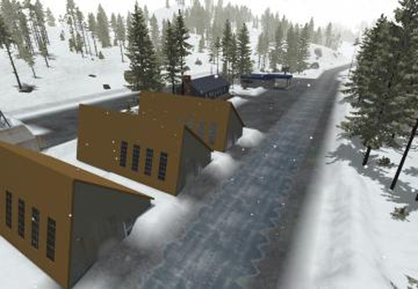Polar Expresswayверсия 1.0 для BeamNG.drive (v0.15)