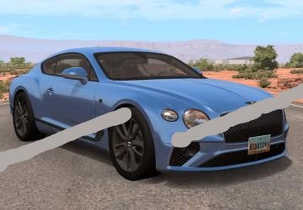 Bentley Continental 2018версия 1.0 для BeamNG.drive (v0.16.x)