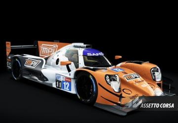 Oreca 07 LMP2 Le Mans Virtual Seriesверсия 1.0.1 для Assetto Corsa