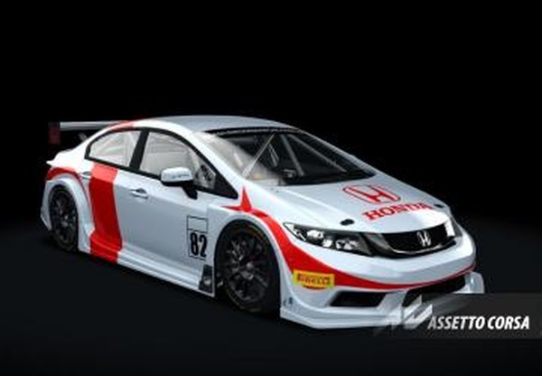 Copa Marcas Honda Civic 2014версия 4.0.1 для Assetto Corsa