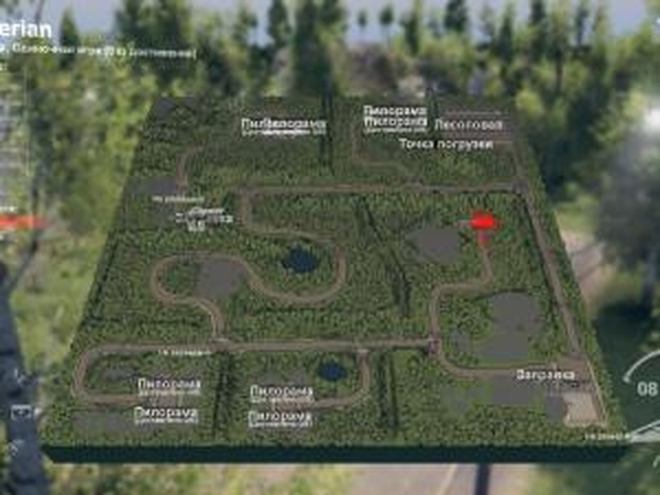 Карта «Siberian»версия 1.0 для SpinTires (v03.03.16)