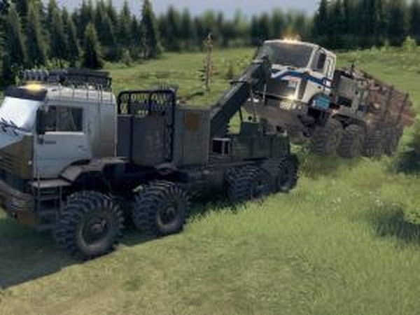 КамАЗ Полярникверсия 24.03.17 для SpinTires (v03.03.16)