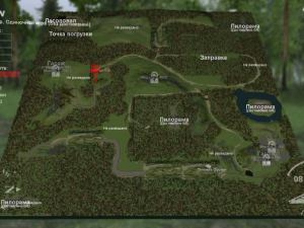 Карта «Поехали 3»версия beta для SpinTires (v03.03.16)