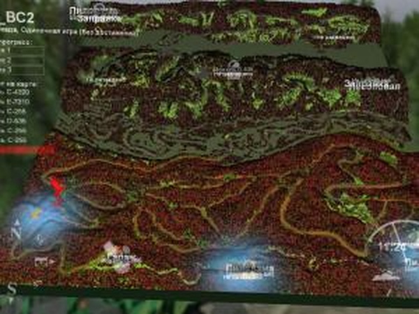 Карта «BlackWater Canyons»версия 2.0 для SpinTires (v03.03.16)