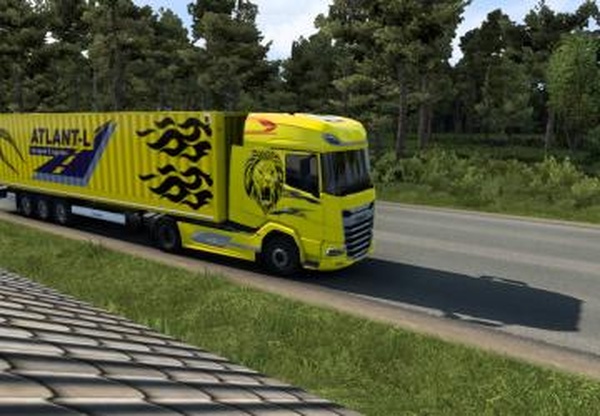 Комбо Скин Атлант-лверсия 1.0 для Euro Truck Simulator 2 (v1.41.x)