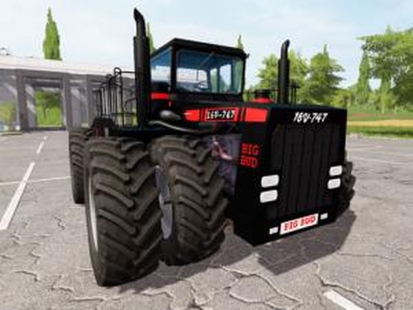 Big Bud 747 blackверсия 17.12.16 для Farming Simulator 2017 (v1.3.1)