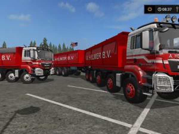 MAN A HELMER B.Vверсия 2.2 для Farming Simulator 2017